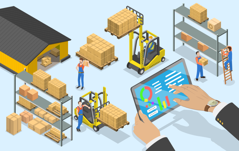How does inventory management create a competitive advantage?